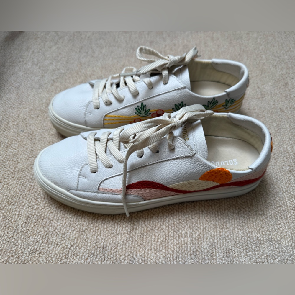 Soludos Embroidered Pura Vida Sneakers